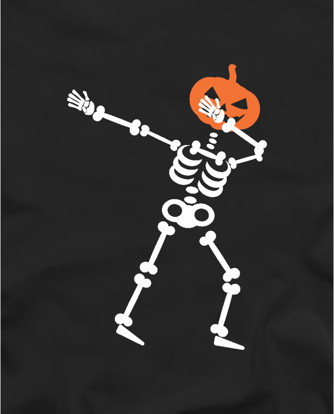 Skeleton pumpkin